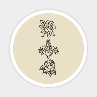 Traditional tattoo designs Magnet